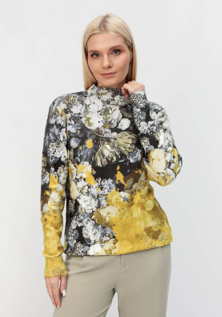 Водолазка Цветочная сказка шир.  750, рис. 13