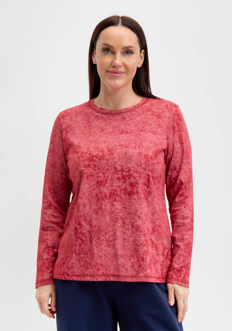 Лонгслив с принтом на горловине спинки шир.  750, рис. 10