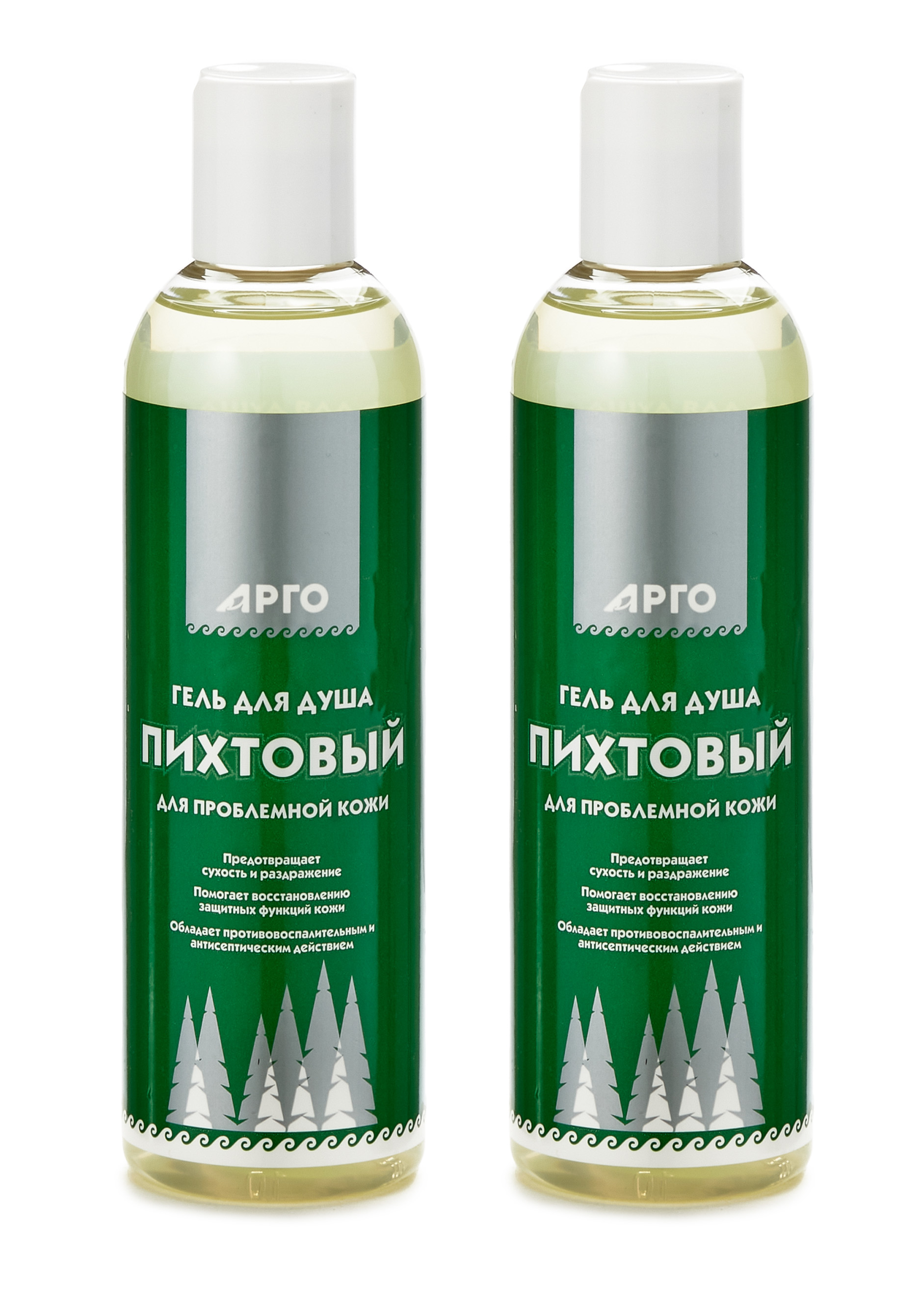 

Гель для душа "Пихтовый", 2 шт.