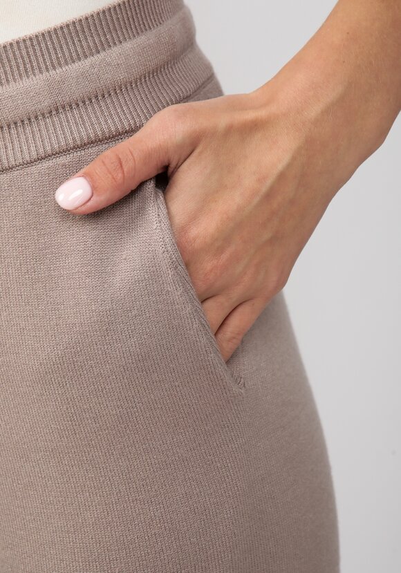 Брюки вязаные с высокой посадкой шир.  580, рис. 12