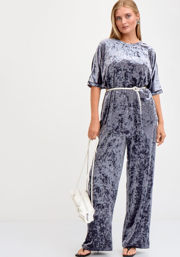 Костюм блуза с брюками Анфиса шир.  580, рис. 16