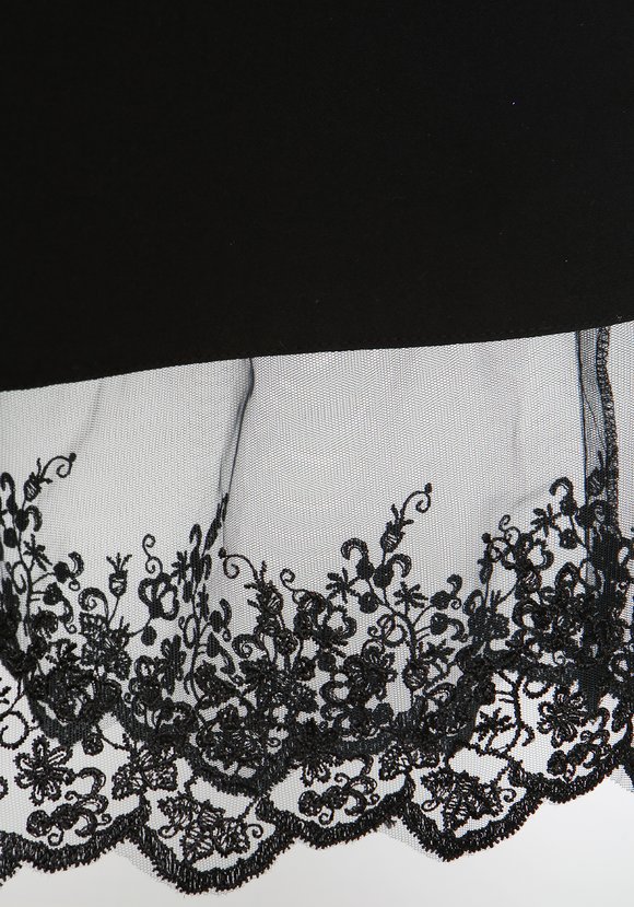 Платье с рукавами-колокольчик шир.  580, рис. 8