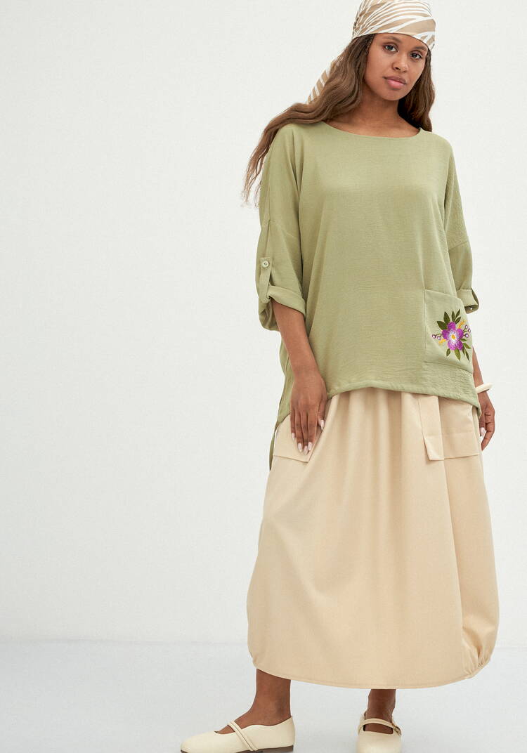 Блуза Каталина шир.  750, рис. 10