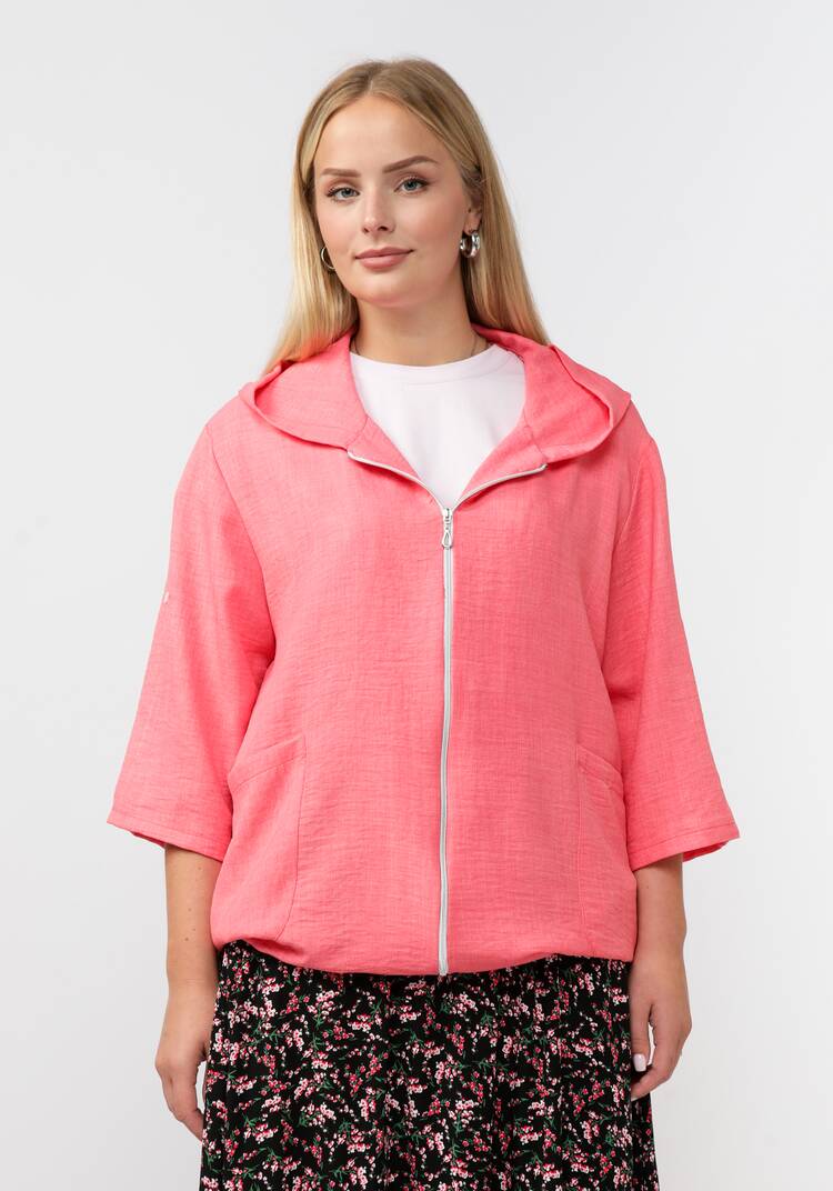 Жакет на молнии с капюшоном Амелия шир.  750, рис. 25