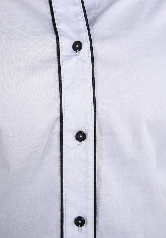 Блуза с отделкой кантом шир.  580, рис. 3