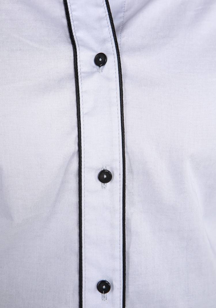 Блуза с отделкой кантом шир.  750, рис. 3