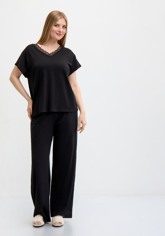 Майка с кружевом шир.  580, рис. 2