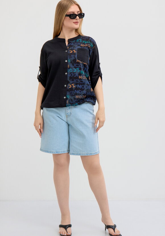 Блуза Настроение шир.  580, рис. 14