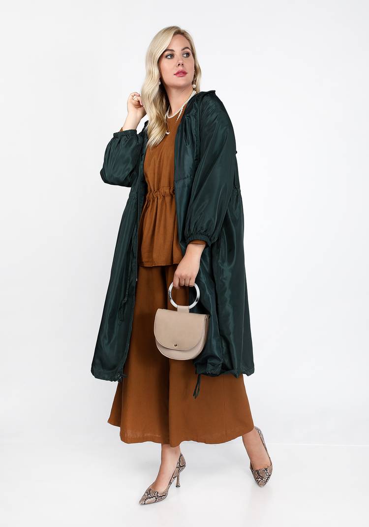 Плащ-парка с капюшоном шир.  750, рис. 5