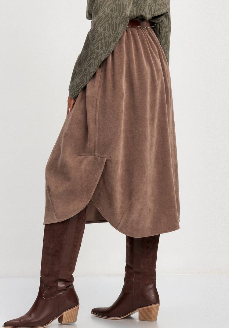 Юбка с разрезами по бокам шир.  750, рис. 4