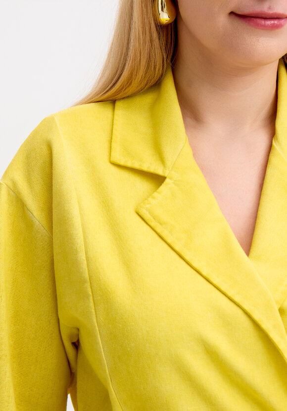 Жакет удлиненный прямого кроя шир.  580, рис. 5