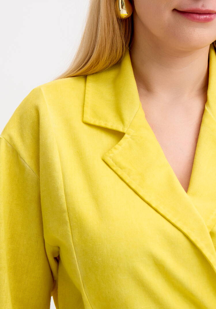 Жакет удлиненный прямого кроя шир.  750, рис. 5