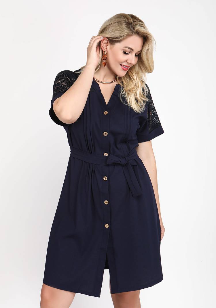 Туника с кружевом шир.  750, рис. 5