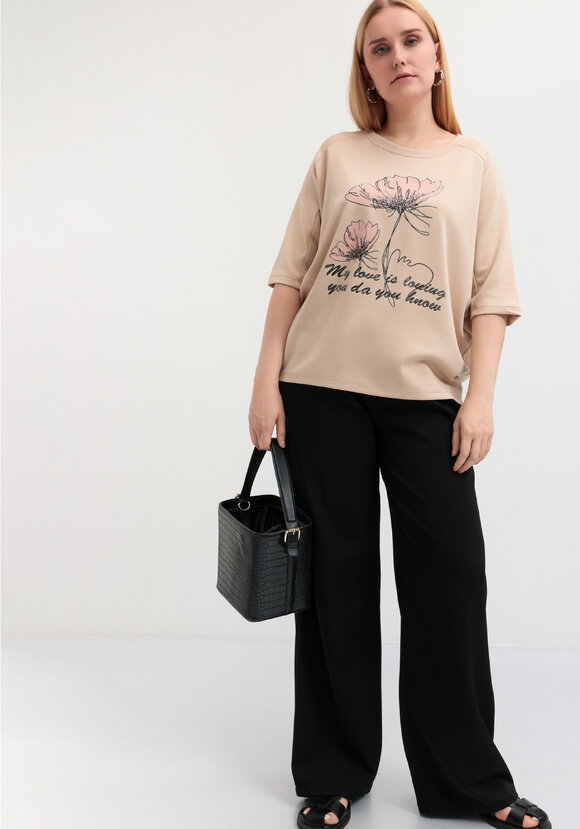 Блуза Аленький цветочек шир.  580, рис. 2