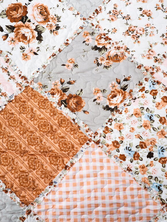 Покрывало с наволочками Печворк шир.  580, рис. 48