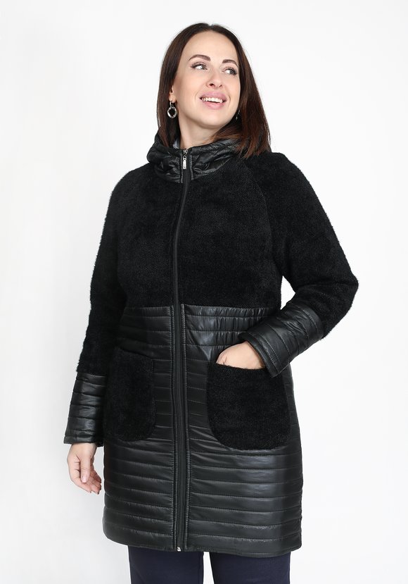 Полупальто Таинственный облик шир.  580, рис. 2