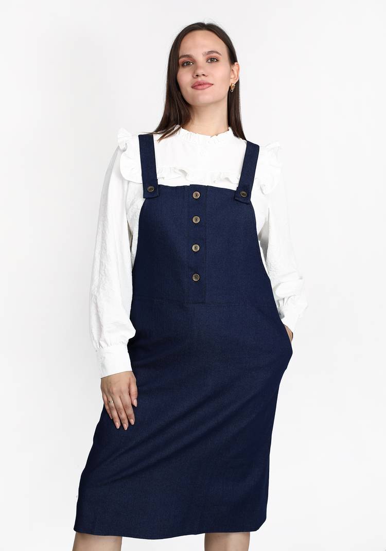 Блуза с объемными рукавами на манжетах шир.  750, рис. 7