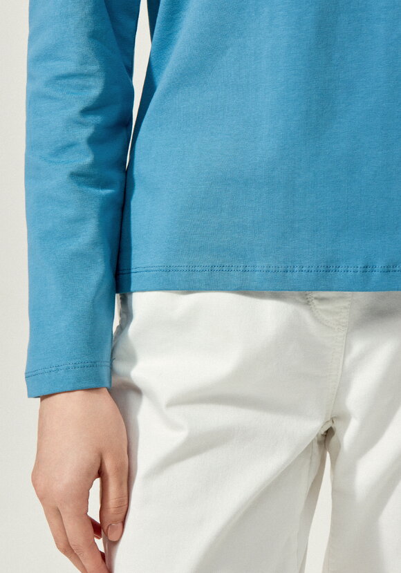 Лонгслив с круглым воротом из хлопка шир.  580, рис. 22