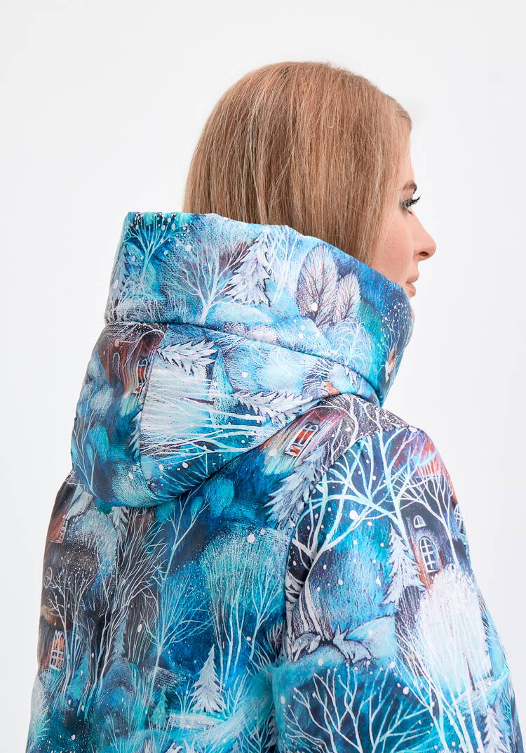 Куртка зимняя Волшебный сон шир.  750, рис. 6