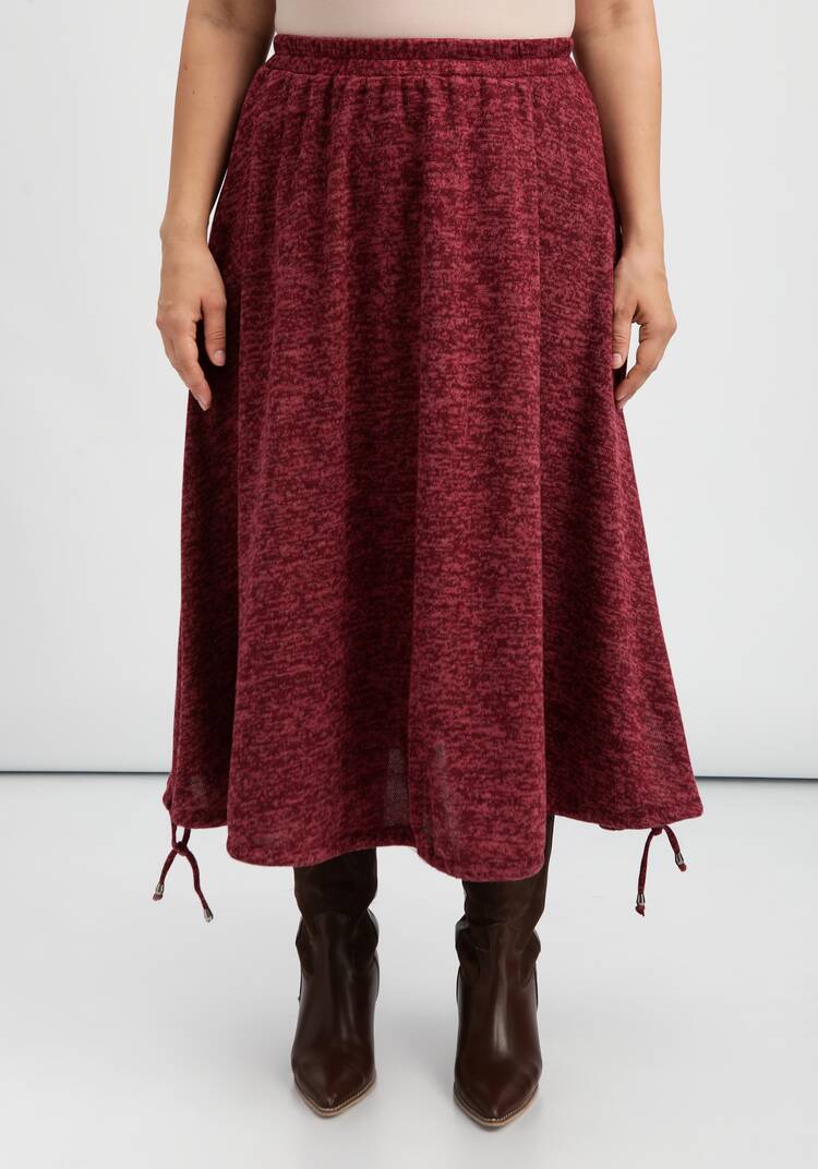 Юбка А-силуэта с кулиской по низу шир.  750, рис. 12