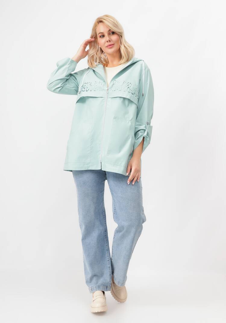 Ветровка с ажурной кокеткой шир.  750, рис. 17