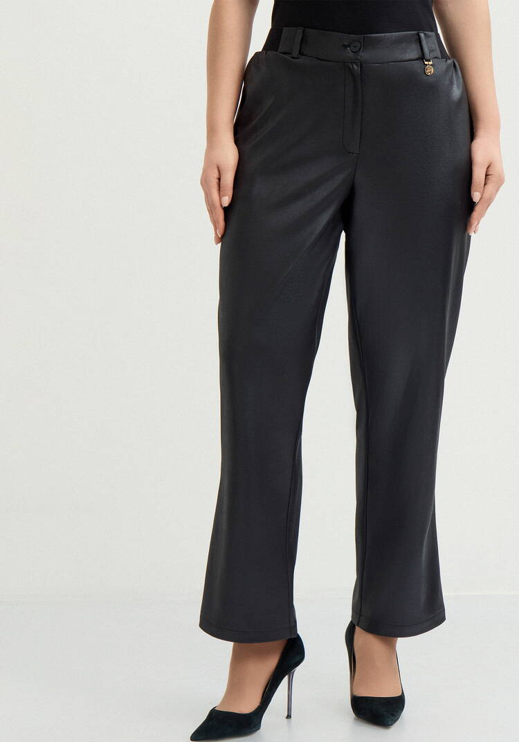 Брюки с комфортным поясом на рeзинке шир.  750, рис. 11