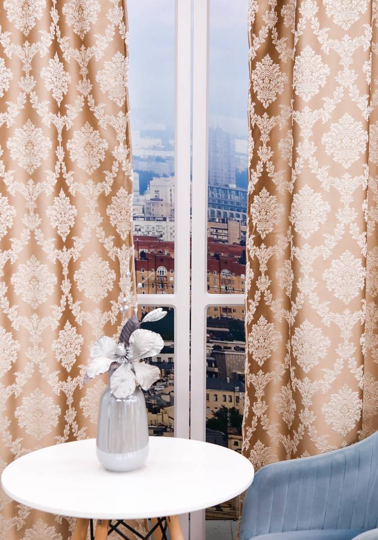 Портьеры с жаккардовым рисунком Верона шир.  750, рис. 18