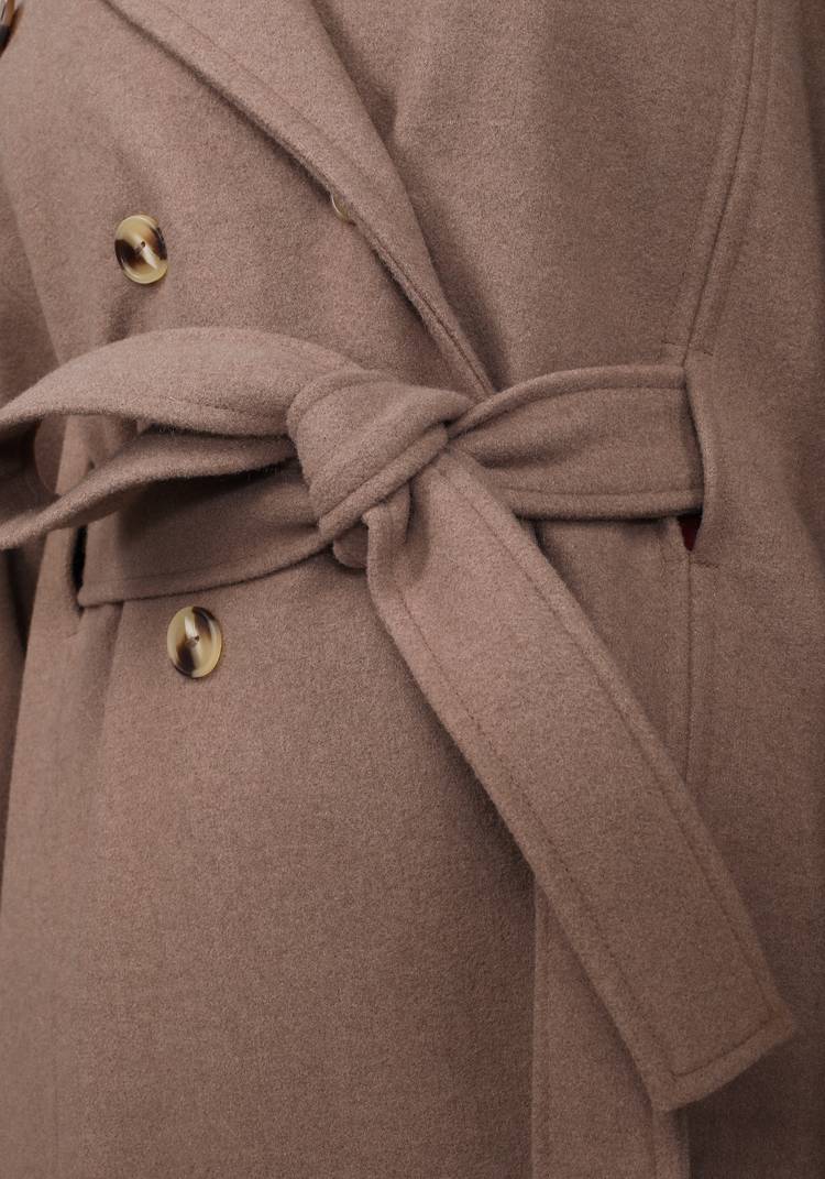 Пальто-пончо с бахромой шир.  750, рис. 6