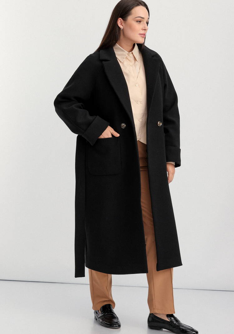 Пальто на подкладе длины миди шир.  750, рис. 5