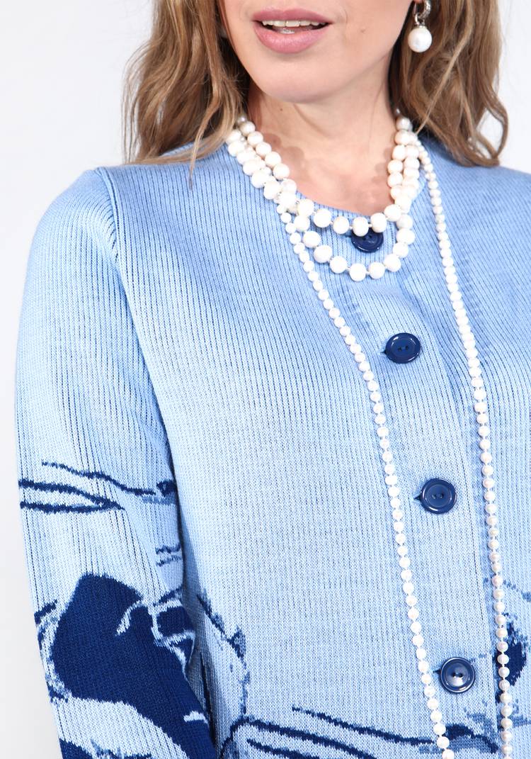 Кардиган Утонченный вкус шир.  750, рис. 12