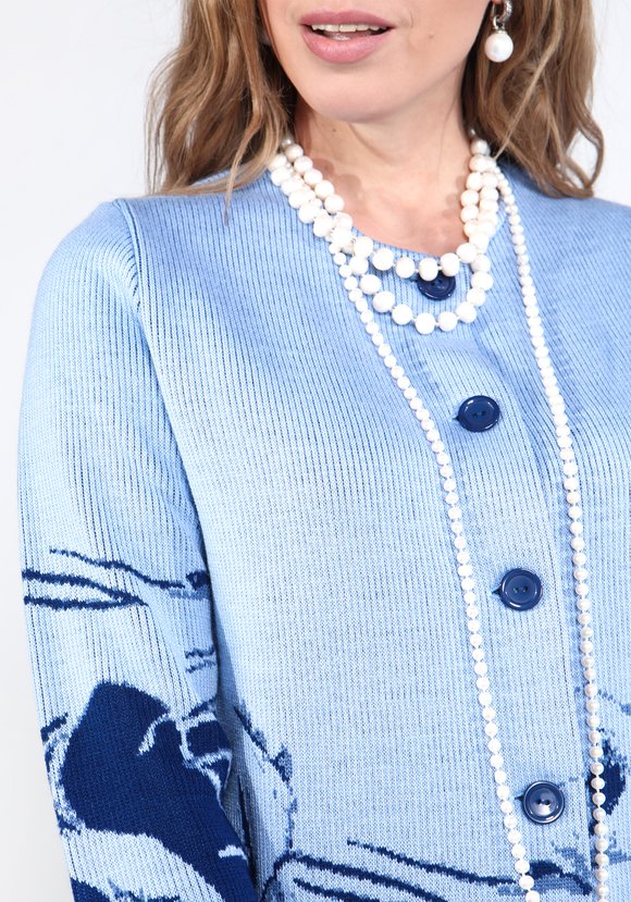 Кардиган Утонченный вкус шир.  580, рис. 12