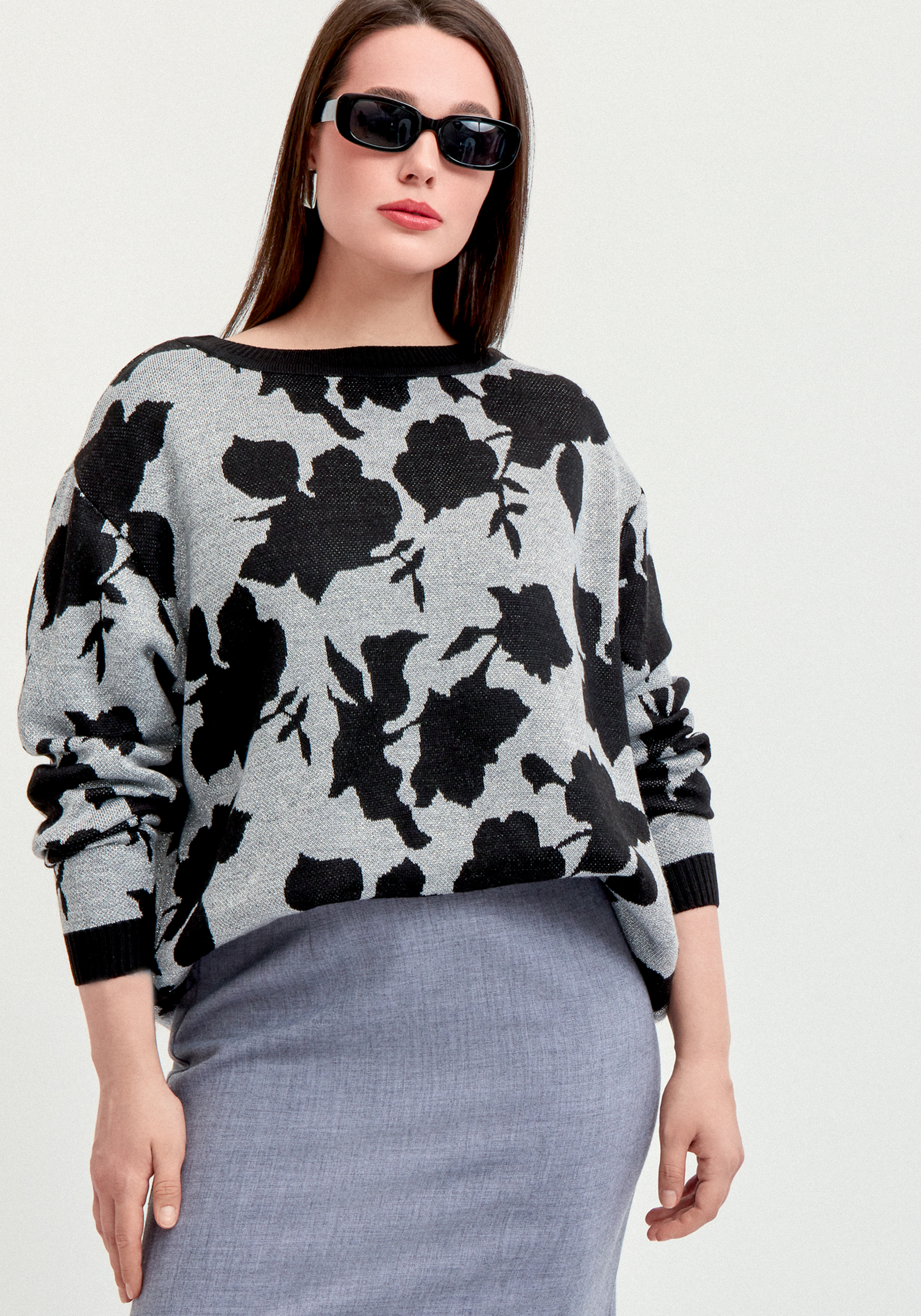 

Джемпер "Бетси", Серый