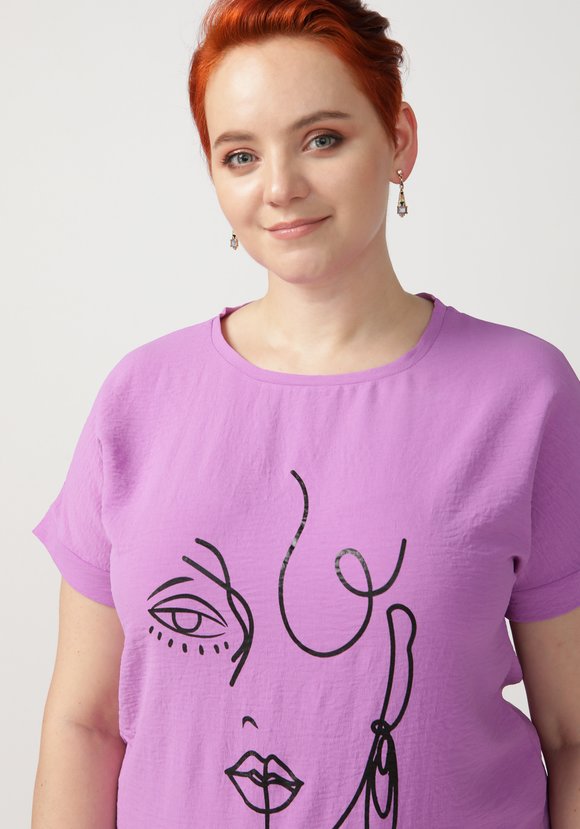 Футболка Чарующая незнакомка шир.  580, рис. 2