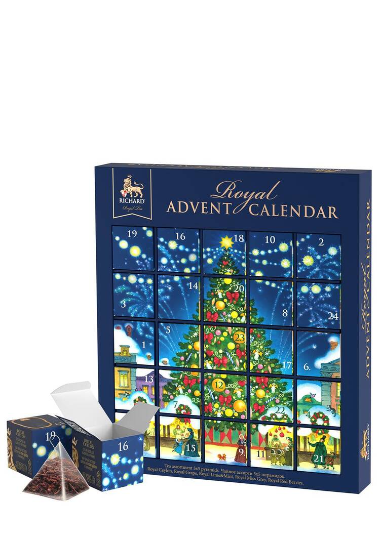 Чай Адвент-календарь, 2 шт. шир.  750, рис. 5