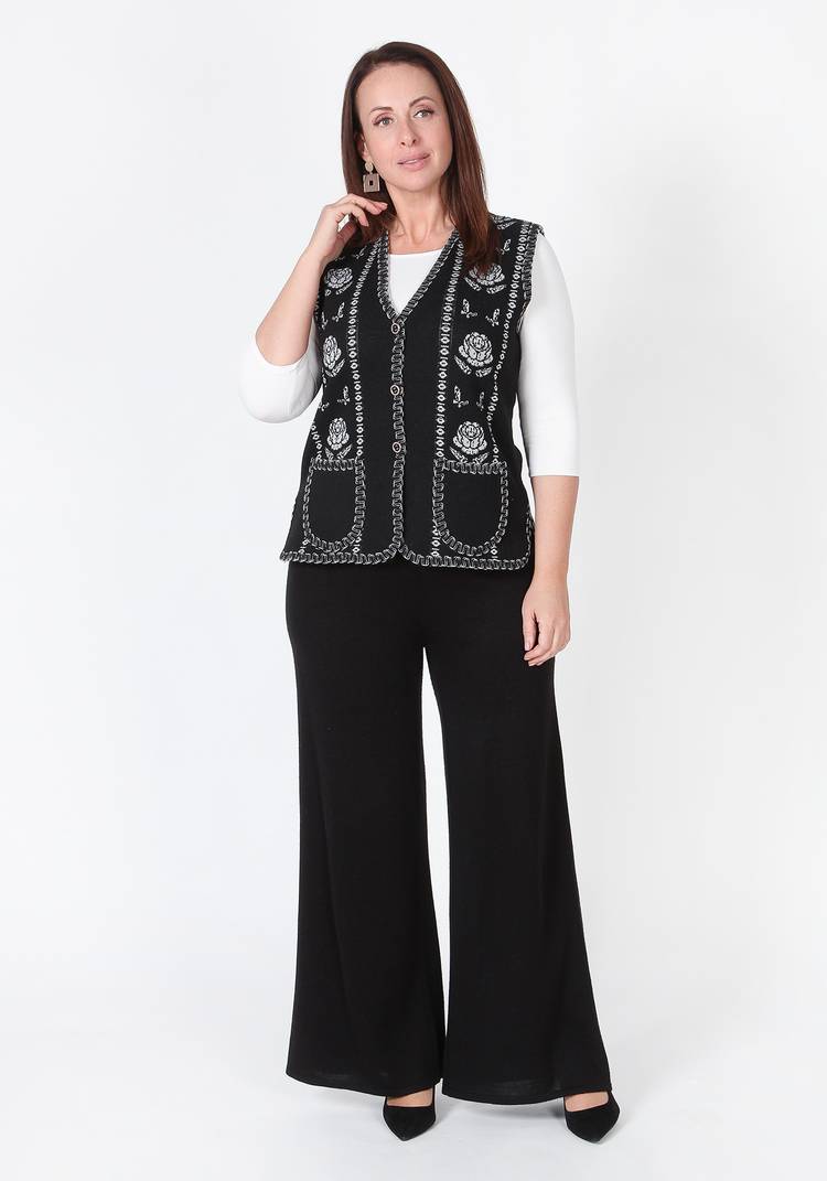 Жилет Элис с содержанием шерсти шир.  750, рис. 6