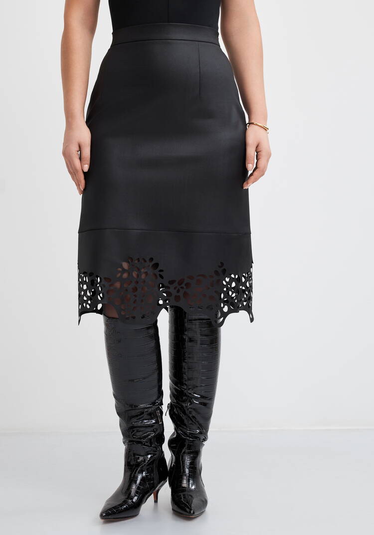 Юбка с ажурным рисунком шир.  750, рис. 9