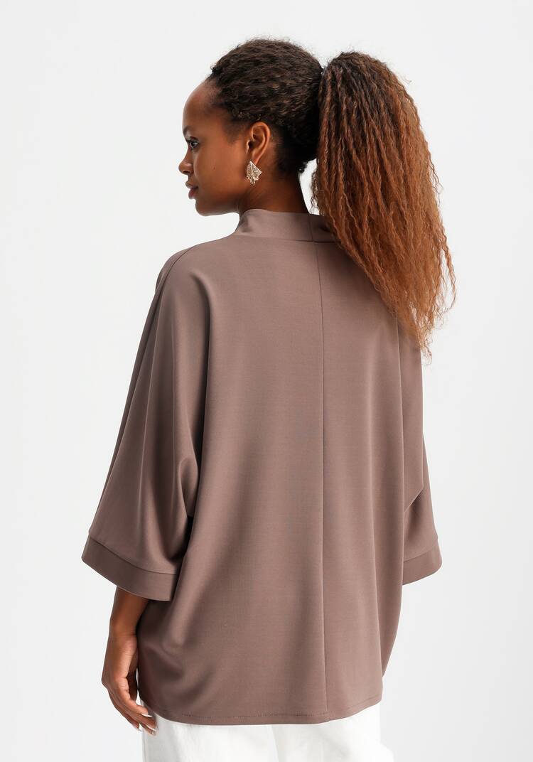 Блуза из плотного трикотажа шир.  750, рис. 3