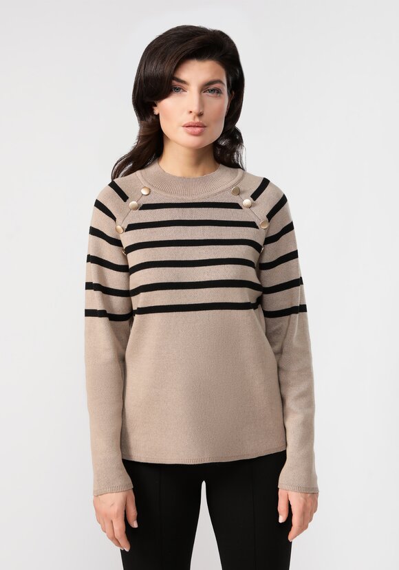 Джемпер-тельняшка в полоску шир.  580, рис. 10