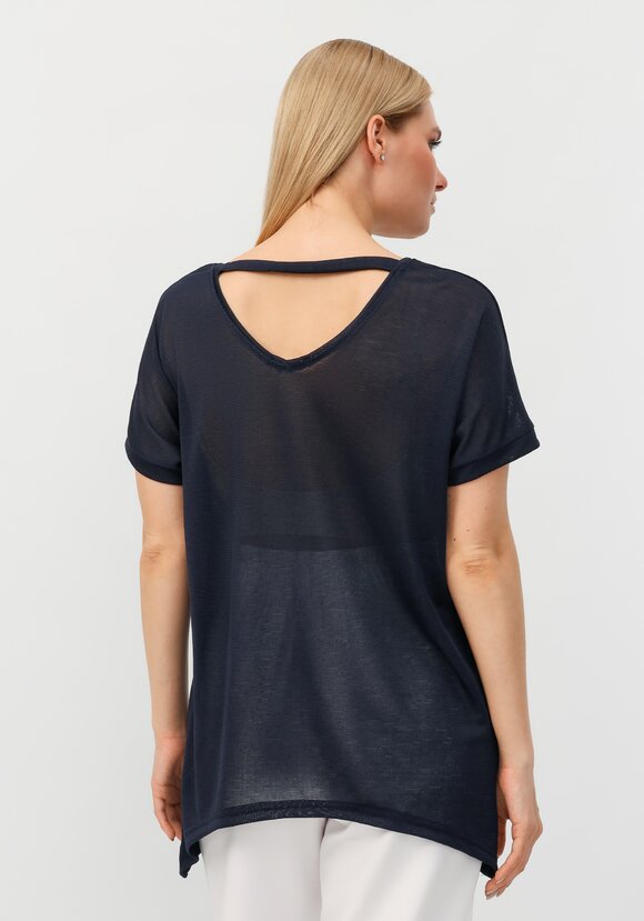 Блуза со стразами Аделина шир.  580, рис. 3