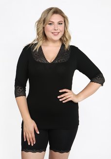 Майка с рукавом 3/4 Кармен