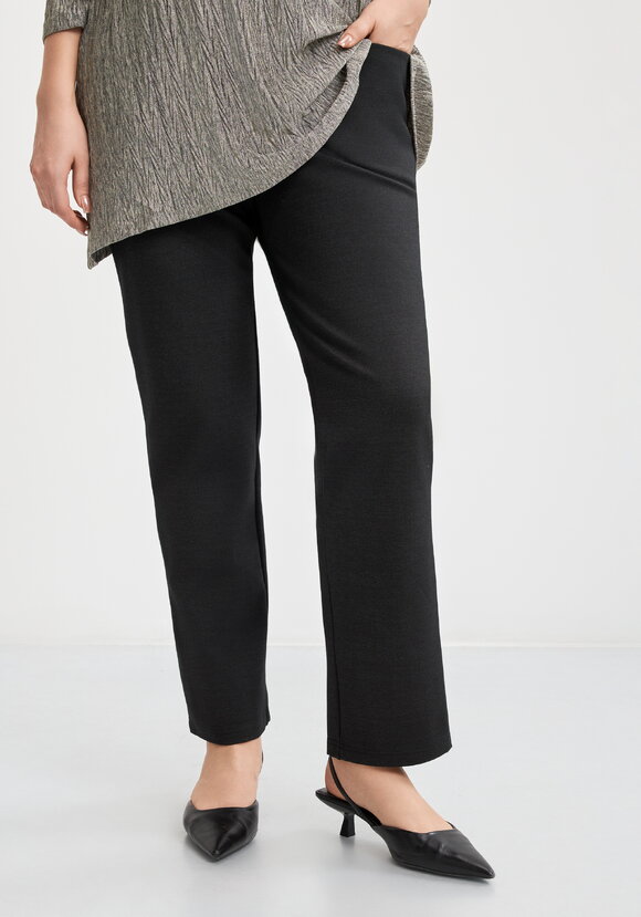 Брюки Кокетка с начесом шир.  580, рис. 8