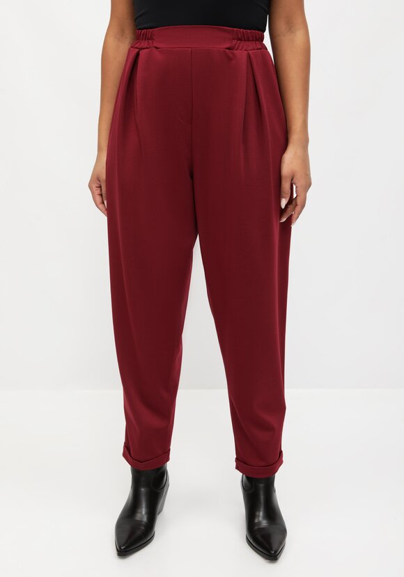 Брюки-бананы с комфортным поясом шир.  580, рис. 16