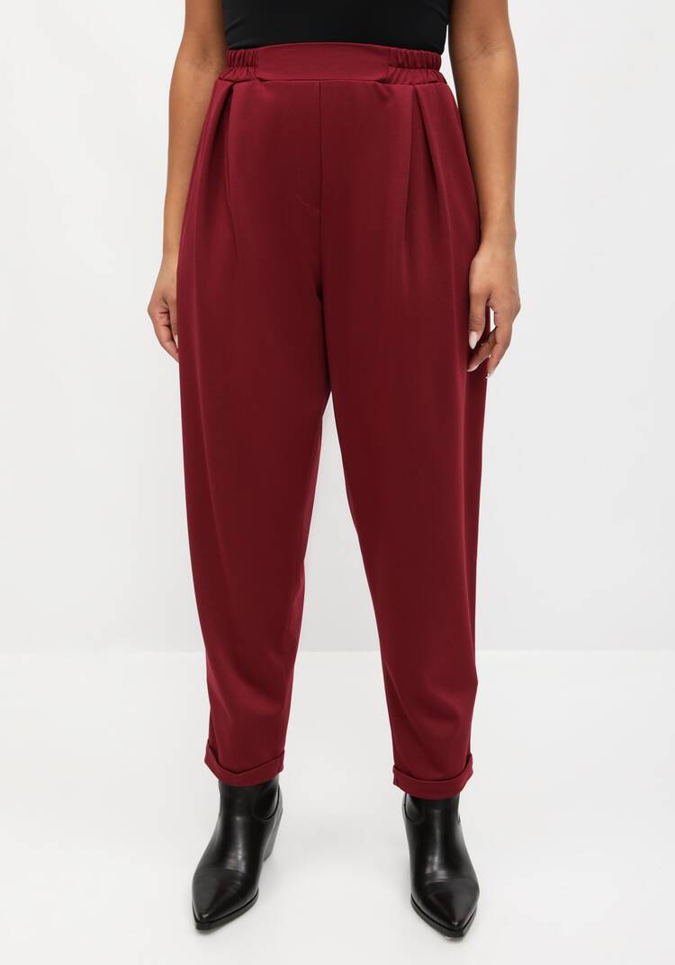 Брюки-бананы с комфортным поясом шир.  750, рис. 16