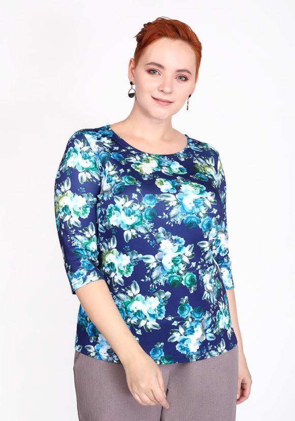 Туника Красочная палитра шир.  580, рис. 13