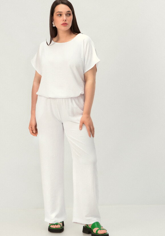 Брюки с карманами, свободного кроя шир.  580, рис. 7