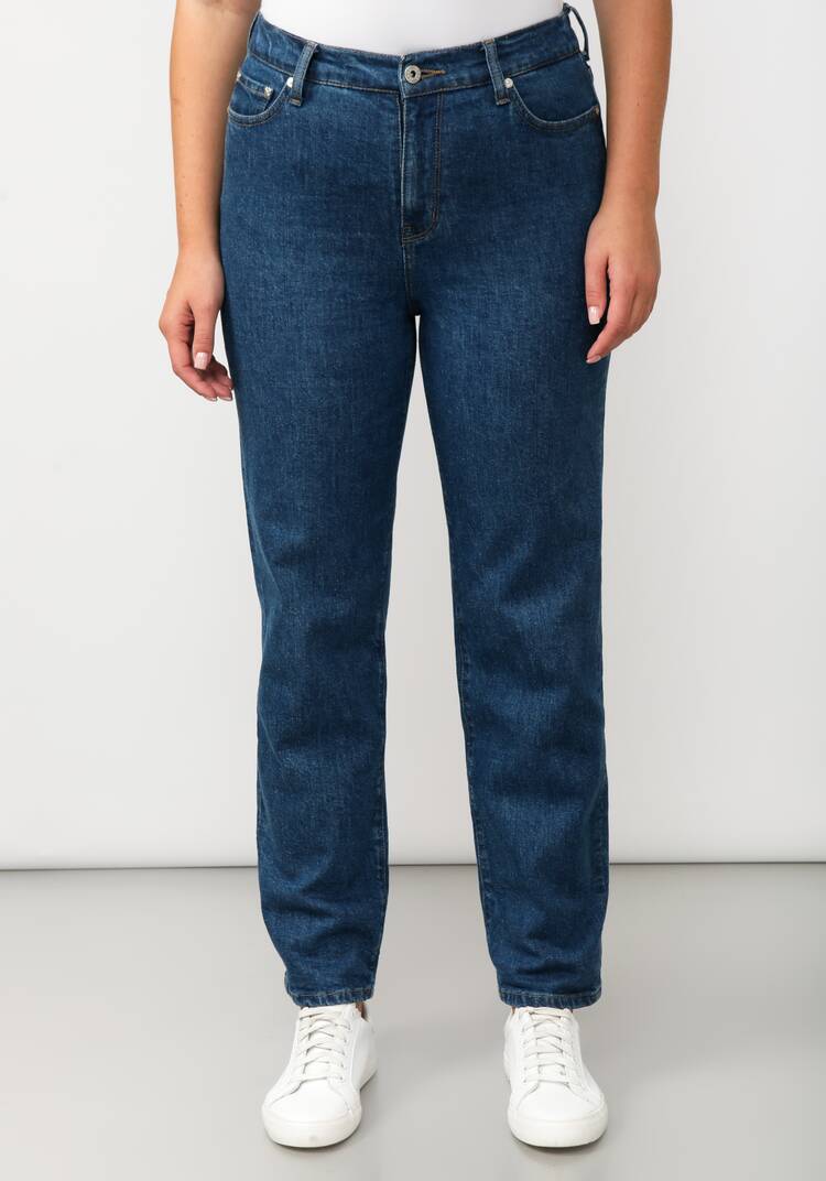 Джинсы прямого кроя с вышивкой на кармане шир.  750, рис. 10