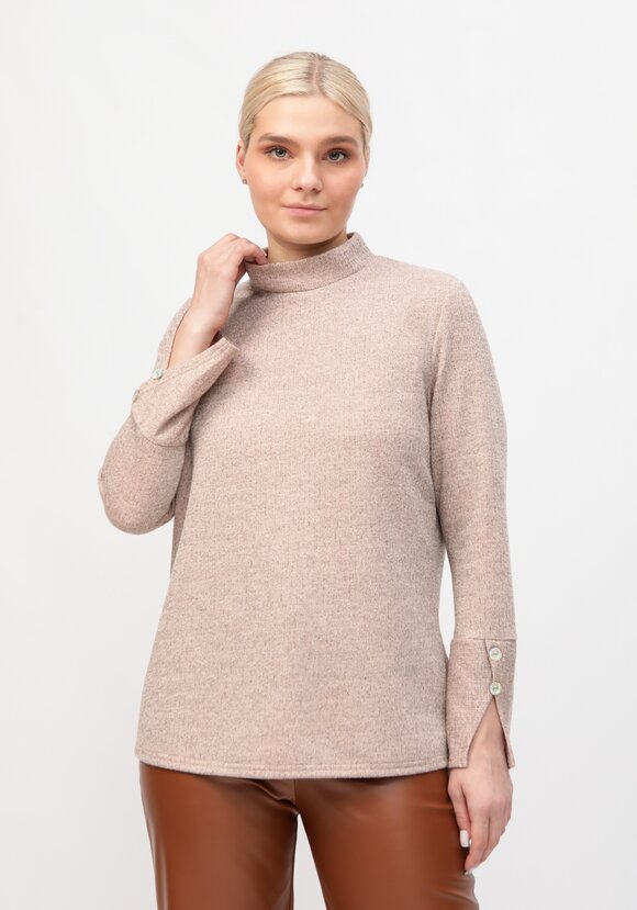 Водолазка в рубчик с люрексом шир.  580, рис. 25