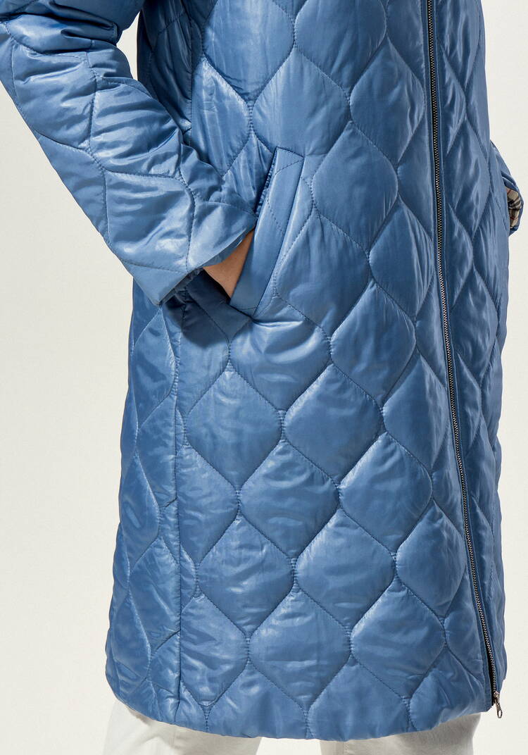 Куртка прямого кроя с капюшоном на молнии шир.  750, рис. 22