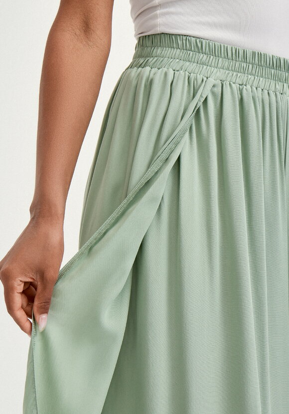 Юбка-брюки свободного кроя на резинке шир.  580, рис. 21