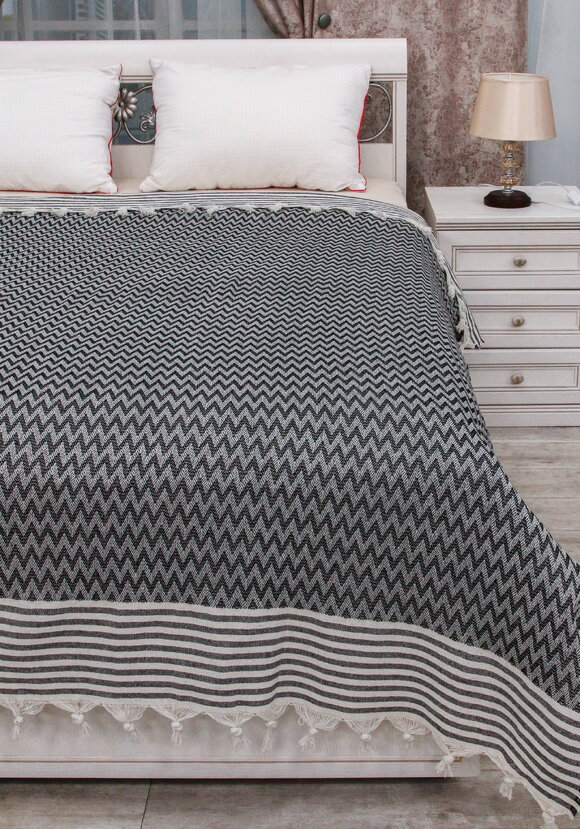 Жаккардовое покрывало Айла, евро шир.  580, рис. 15